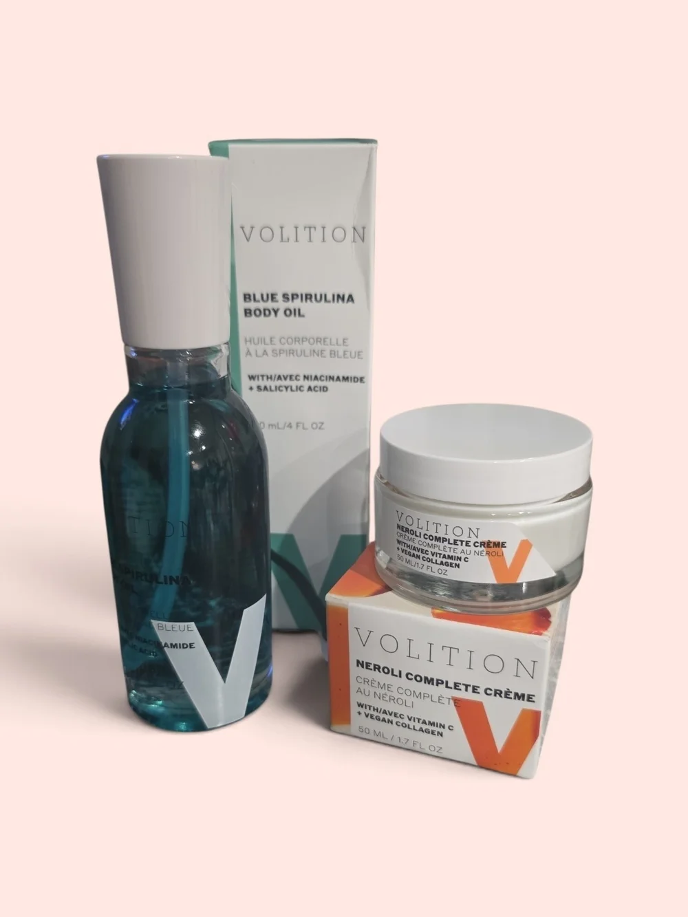 Volition - Blue Spirulina Body Oil & Neroli Complete Crème